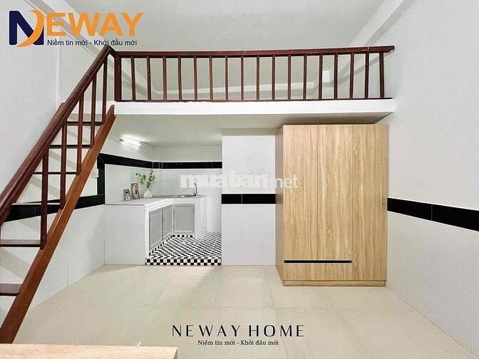 CĂN HỘ CÓ GÁC ĐẦY ĐỦ NỘI THẤT - Gần ĐH Công Thương - ĐH Văn Hiến
