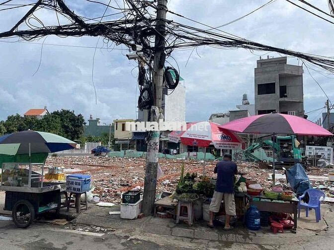 bán đất góc 2MT chợ sinco bình trị đông b bình Tân DT165m giá 19ty5