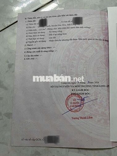 Đất mặt tiền đường A10 - KDC Tân Đức,kinh doanh buôn bán đa ngành