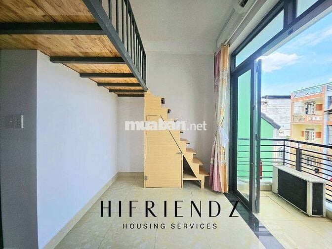 Căn hộ mới xây, đầy đủ nội thất, ban công, thang máy, gần ĐH Văn Hiến