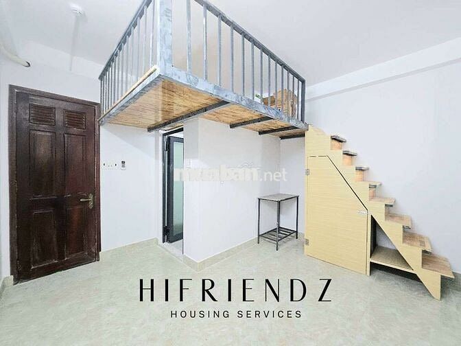 Căn hộ mới xây, đầy đủ nội thất, ban công, thang máy, gần ĐH Văn Hiến