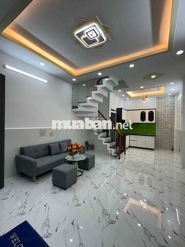 3ty6 Đường sói 14 lê văn Quới 4x10-2 tầng 3pn 2tolet HXH . sổ đẹp