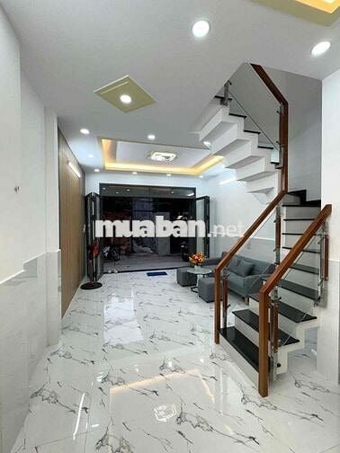 3ty6 Đường sói 14 lê văn Quới 4x10-2 tầng 3pn 2tolet HXH . sổ đẹp