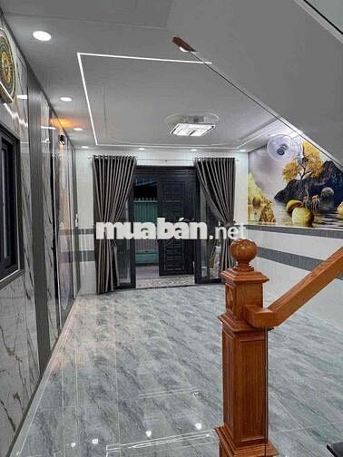 NHÀ MỚI ĐẸP HẺM 3M, TÂN THỚI HIỆP, Quận 12, 2Tầng, Giá tốt