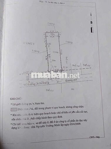 Nhà 1 lầu 3pn,hẻm 3m,sổ riêng thới an ,TPHCM
