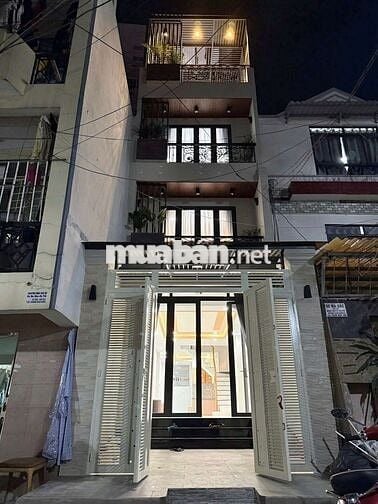 NGUYỄN GIA TRÍ-BÌNH THẠNH,4 TẦNG+ST,62M2 VUÔNG A4,6PN,CHỈ 13..T