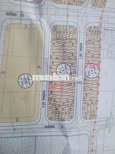 KHU DÂN CƯ PHÂN LÔ 38HA MẶT TIỀN ĐƯỜNG DƯƠNG THỊ GIANG- 100M2-