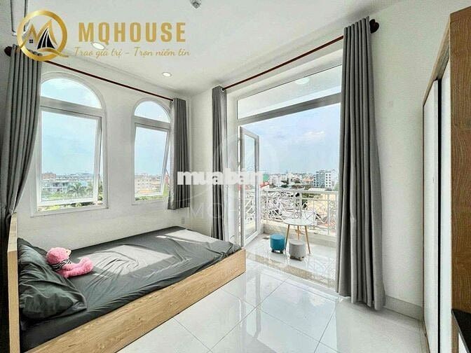 Căn Hộ Studio Ban Công View Emart Phan Văn Trị Đẹp Lung Linh