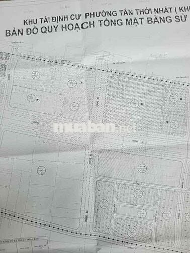 KHU DÂN CƯ PHÂN LÔ 38HA MẶT TIỀN ĐƯỜNG DƯƠNG THỊ GIANG- 100M2-