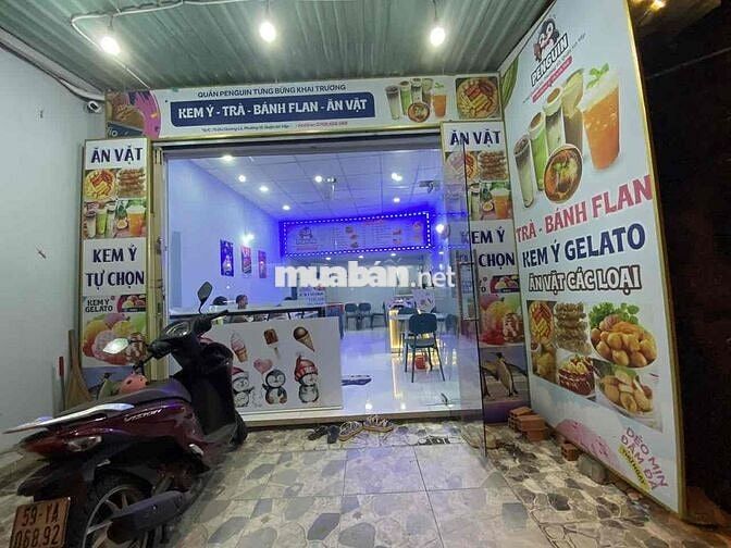 Cho thuê mặt bằng K.doanh có gác-Ngay mặt tiền ngã 5 Bùi Q. Là, Gò Vấp
