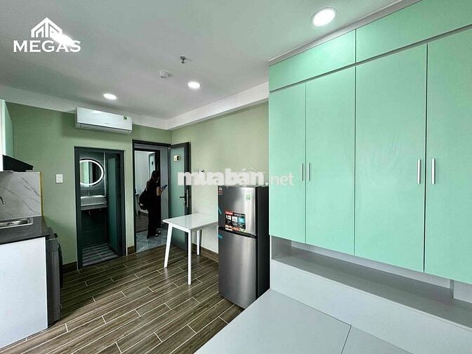 CHO THUÊ CĂN STUDIO MỚI XÂY, NỘI THẤT MỚI 100% ( CÓ MÁY GIẶT RIÊNG).