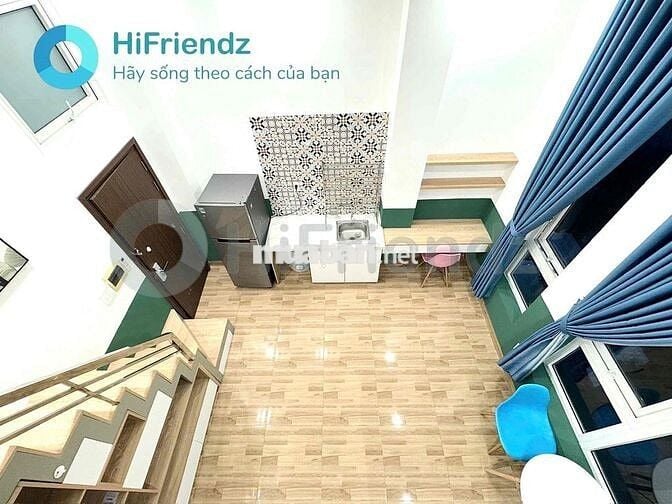 Chính chủ cho thuê gác Xô Viết Nghệ Tĩnh full nội thất 3,4người ở