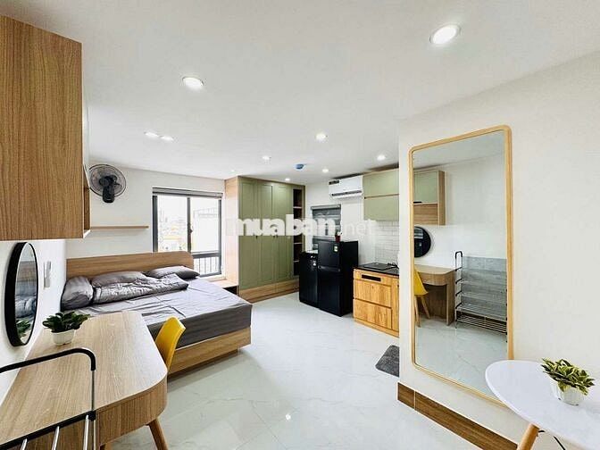 🍀HT Căn Hộ Studio Cao Cấp kế bên đại học Văn Lang cs2.3, giáp Q.BTh