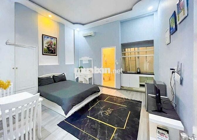 🍀HT Căn Hộ Studio Cao Cấp Full nội thất, kế ĐH Ngoại Thương, UTH, UEF