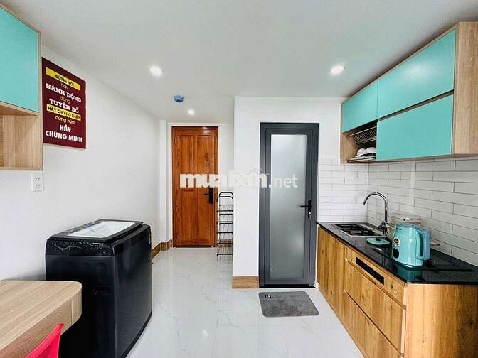 🍀HT Căn Hộ Studio Cao Cấp kế bên đại học Văn Lang cs2.3, giáp Q.BTh