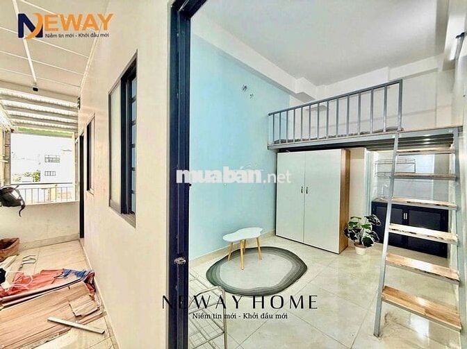 PHÒNG TRỌ GIÁ RẺ GÁC CAO FULL NỘI THẤT MỚI XÂY 100% SIÊU ĐẸP-THANG MÁY