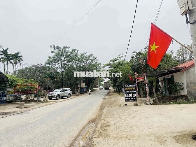 Đất thổ cư chính chủ mặt đường quốc lộ 35