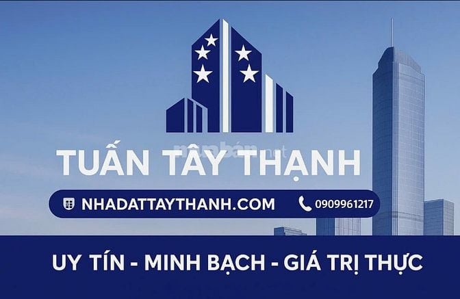 CẶP MẶT TIỀN KHỦNG – BÀU CÁT 5 TÂN BÌNH DT: 8 x 18m. vuông vức