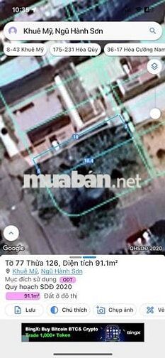 Bán Góc 2 mặt tiền Nam Việt Á gần sông 239m2