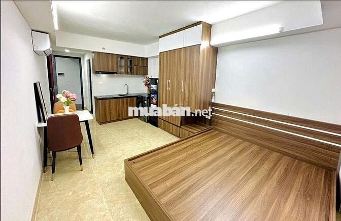 CHO THUÊ STUDIO FULL ĐỒ BAN CÔNG NGAY CÔNG VIÊN CẦU GIẤY
