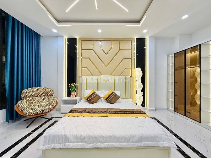 ⭐️Nhà 4 Lầu tuyệt đẹp Cao cấp xe hơi để trong nhà Đường Số 51, P14, Q.