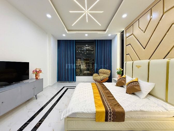 ⭐️Nhà 4 Lầu tuyệt đẹp Cao cấp xe hơi để trong nhà Đường Số 51, P14, Q.