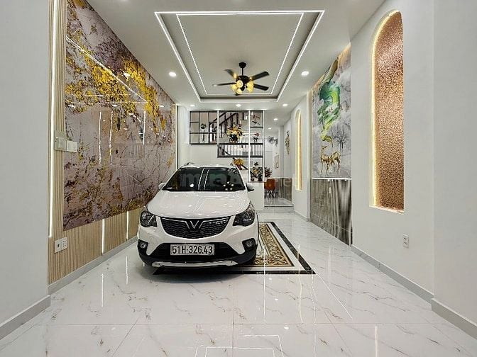 ⭐️Nhà 4 Lầu tuyệt đẹp Cao cấp xe hơi để trong nhà Đường Số 51, P14, Q.