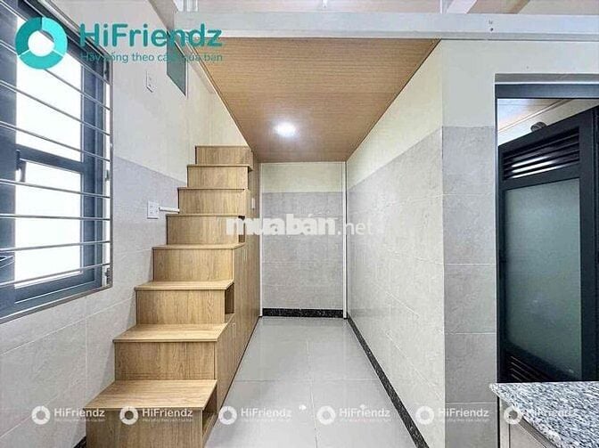 SIÊU PHẨM GÁC - GIÁ RẺ - CỬA SỔ THANG MÁY - NGAY ĐẠI HỌC HUTECH, VLU,.