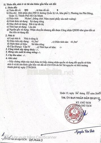 ĐẤT THỔ CƯ CHÍNH CHỦ SỔ HỒNG RIÊNG