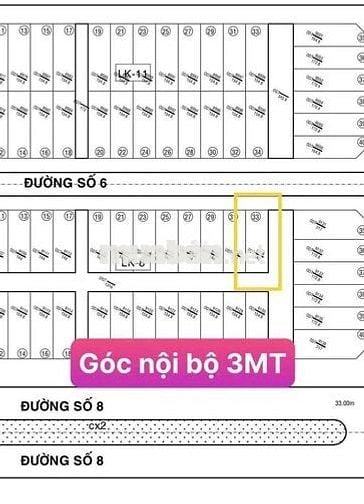 ❌❌Chủ gửi Góc 3 MẶT TIỀN nội bộ đường số 6 Green City P6 Tân An ( P. L
