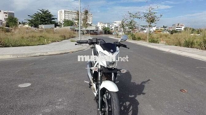 Raider Susuki đời Fi đăng ký 2018 màu trắng đen