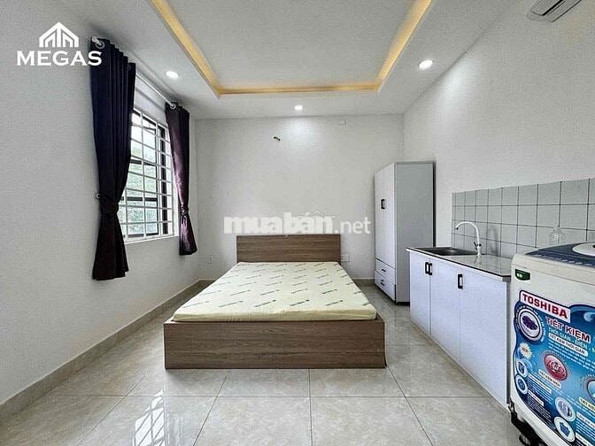Studio siêu đẹp, cửa sổ trời thoáng sáng tự nhiên, 🛗 có thang máy, hầm