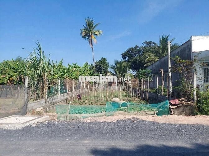 BÁN ĐẤT VƯỜN, MẶT TIỀN HỒ VĂN TẮNG, 8,3M X 38M, GIÁ 450 TRIỆU, BỚT LỘC