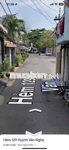 cần Bán nhà hẻm 129/ huỳnh văn nghệ