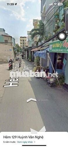 cần Bán nhà hẻm 129/ huỳnh văn nghệ