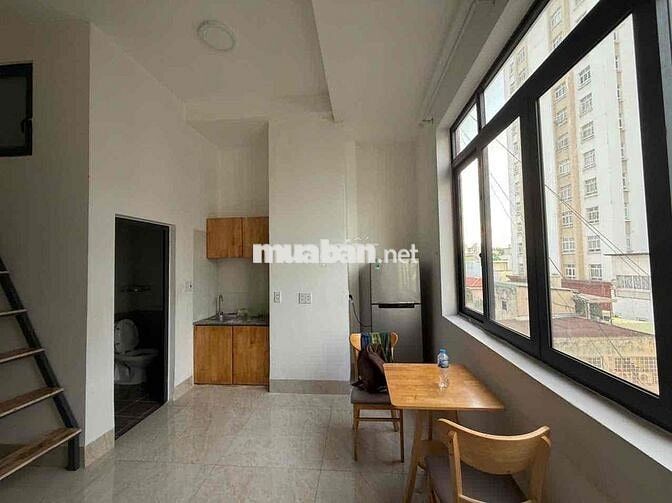 🌆 PHÒNG DẠNG GÁC CAO DT 35m2 NGAY NGUYỄN GIA TRÍ GẦN FTU,GTVT, HUTECH
