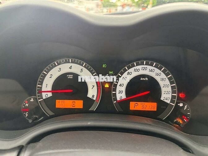 Toyota Corolla Altis 2010 2.0V, màu đen,92.000 km
