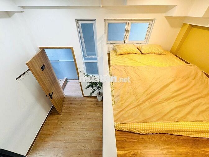 CĂN HỘ CỬA SỔ HÀNH LANG DUPLEX CỬA SỔ TRỜI FULL NỘI THẤT