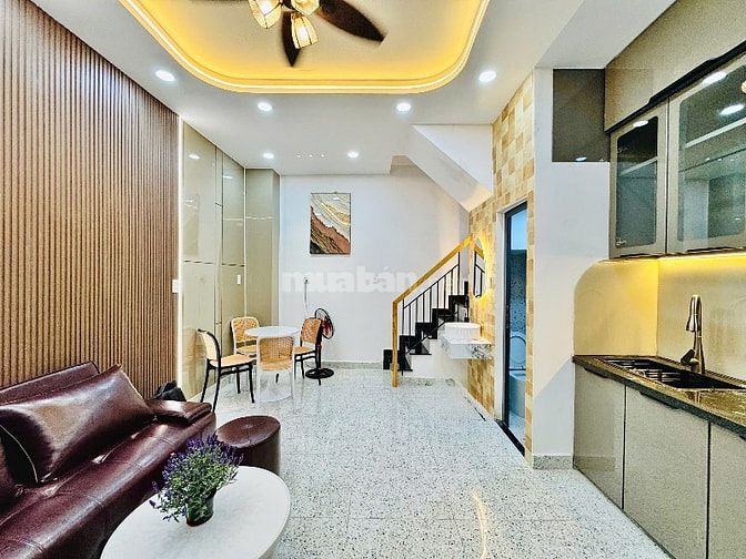 Nhà 3 lầu tuyệt đẹp Cao cấp cách Mặt tiền Phan Tây Hồ 5m, P7, Q.Phú 