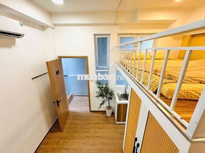 CĂN HỘ CỬA SỔ HÀNH LANG DUPLEX CỬA SỔ TRỜI FULL NỘI THẤT