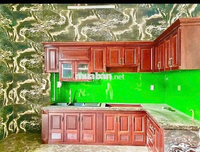 Nhà Biệt Thự DT 9x20 1Trệt 1Lầu 5Pn 2Wc Gara Đậu Ôtô Đường Xe Tải Nhựa
