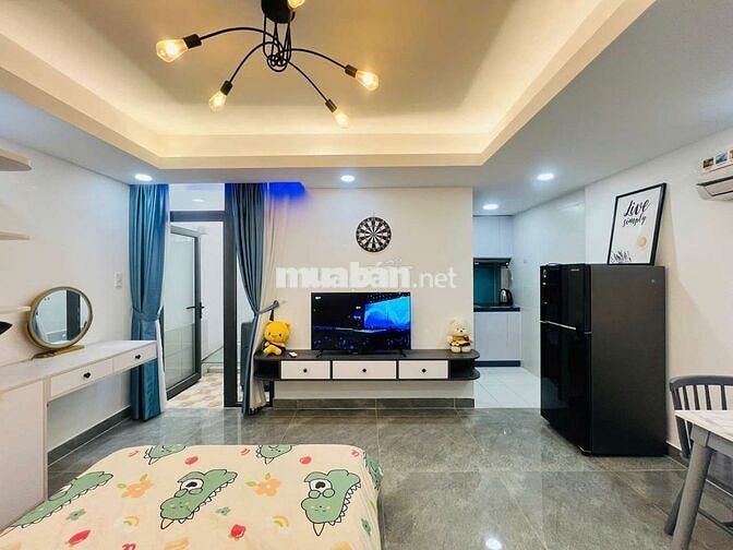 THUÊ CC CAO CẤP STUDIO - BAN CÔNG - NỘI THẤT SANG - ĐIỆN BIÊN PHỦ