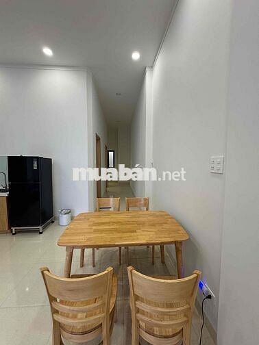 Nhà mới xây (sau lưng trường THCS Phước Hội 2)
