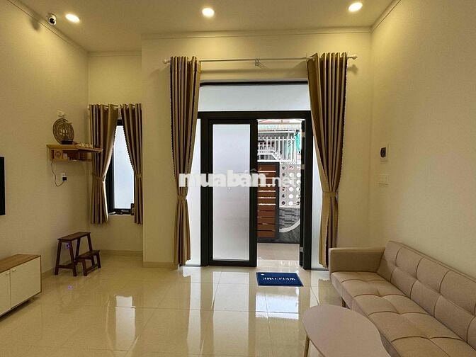 Nhà mới xây (sau lưng trường THCS Phước Hội 2)
