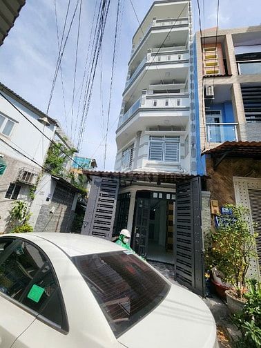 ✅Nhà 5 tấm hẻm oto Cư Xá Phú Lâm B, P13 Quận 6
