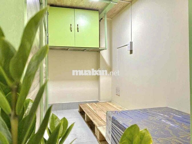 Sleepbox đứng được bao full điện nc máy lạnh 24/24 mặt tiền D5 đối diệ