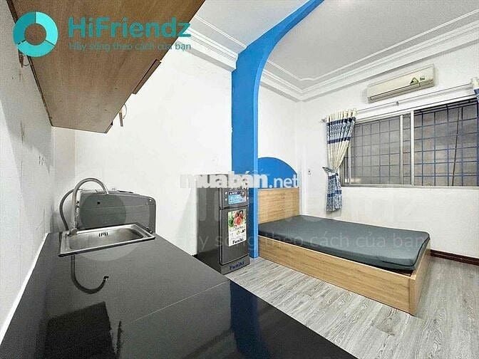 ✨Trống sẵn Studio cửa sổ_máy giặt riêng_Full NT_Free xe gần UEH