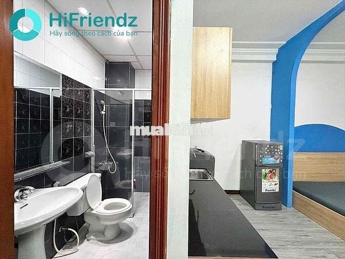 ✨Trống sẵn Studio cửa sổ_máy giặt riêng_Full NT_Free xe gần UEH