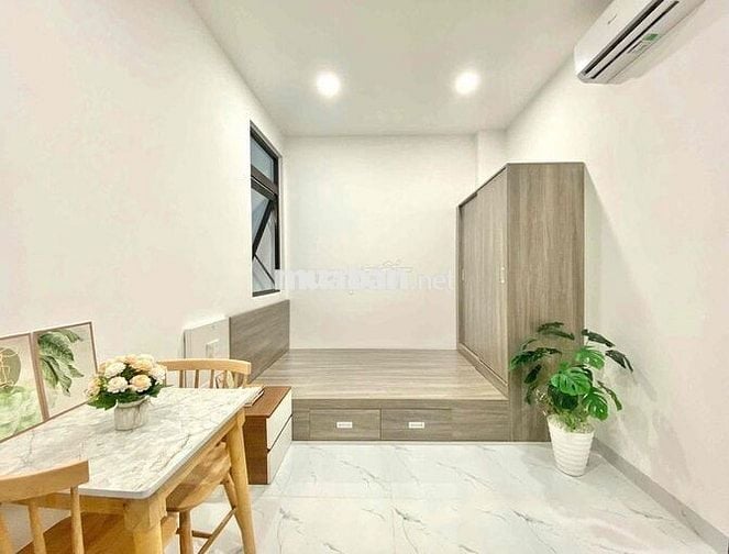 Cho thuê căn hộ Studio Cửa sổ Q4 gần ĐH Luật, ĐH Nguyễn Tất Thành