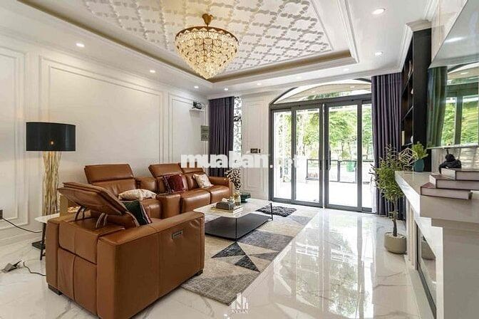 Cho Thuê Biệt Thự Senturia Vườn Lài DT 10x20 1Trệt 1Lầu 2Pn 2Wc Rộng
